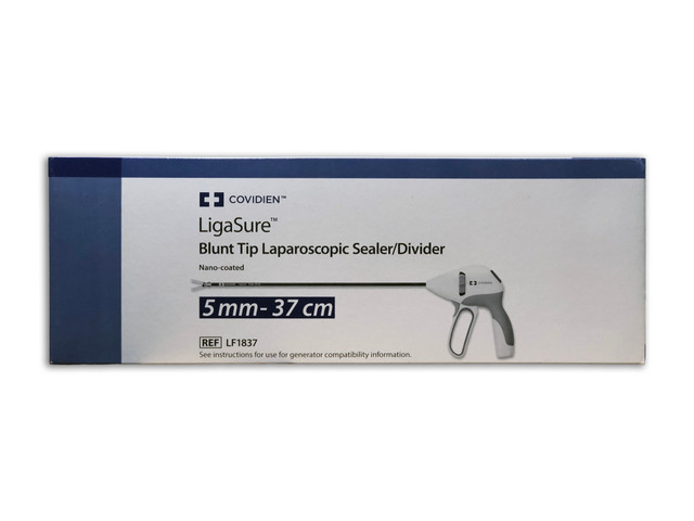 Covidien LF1837 - LigaSure Blunt Tip Laparoscopic Sealer/Divider; 5mm-37cm