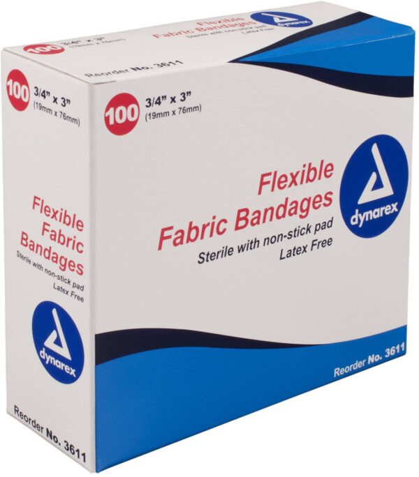 Dynarex 3611 Adhesive Fabric Bandages