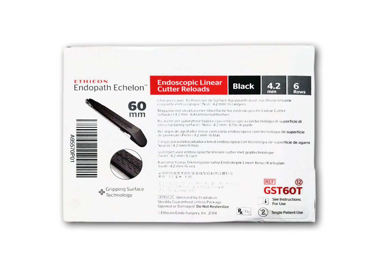 Ethicon GST60T - ECHELON ENDOPATH™ Reload (60mm) Black