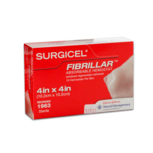 Surgicel 1963 FIBRILLAR™ Hemostat 4″ x 4″