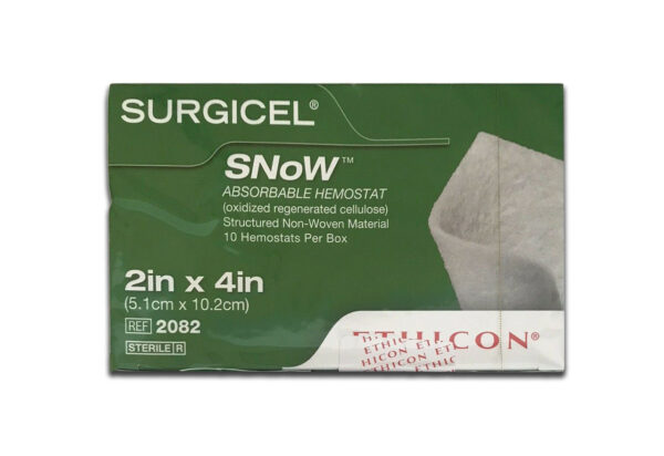 Surgicel 2082 - SNoW® Hemostat, 2" x 4"